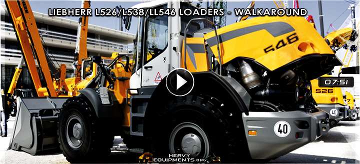 Liebherr L526, L538 & L546 Wheel Loaders Video